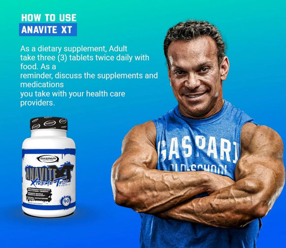 Gaspari Nutrition Anavite XT Xtreme Test|Lowcostvitamin.com|Multi Vitamin