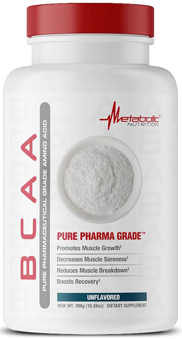 Metabolic Nutrition BCAA 300 Gms 60 serving|Lowcostvitamin.com