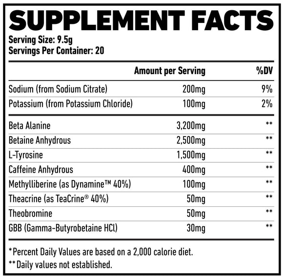 Axe & Sledge DBAP High Stim Preworkout|Lowcostvitamin.com|Pre-Workout