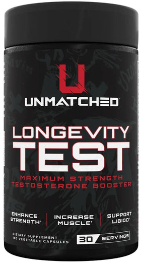 Unmatched Longevity Test 180 Caps|Lowcostvitamin.com|Test Booster