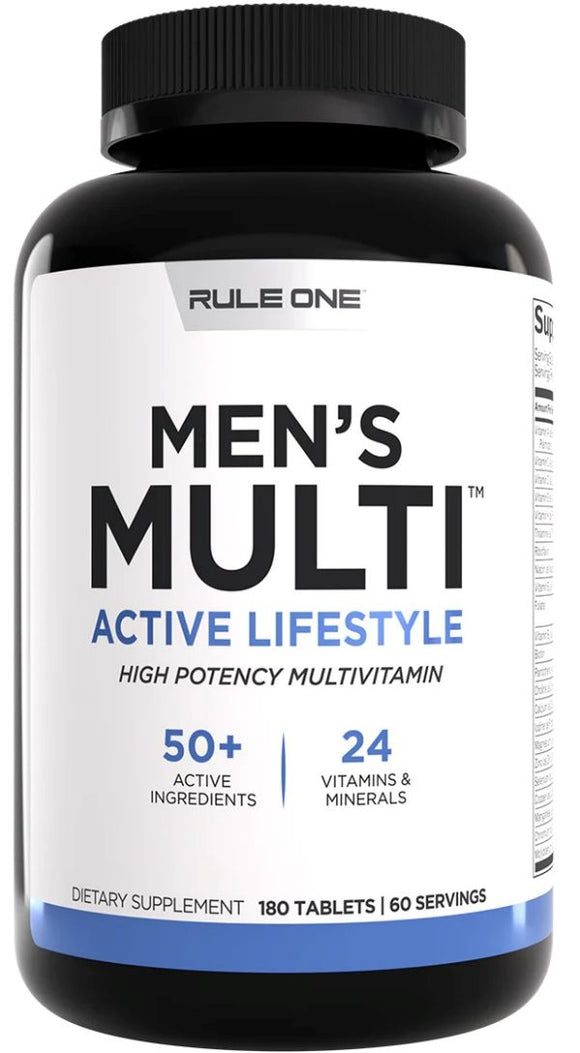 Rule One Men's Train Daily Multi 180 tabs|Lowcostvitamin.com|Multi Vitamin