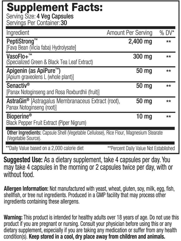 Serious Nutrition Solutions SNS Pepti-Plex - 120 Cap|Lowcostvitamin.com|Muscle Builder