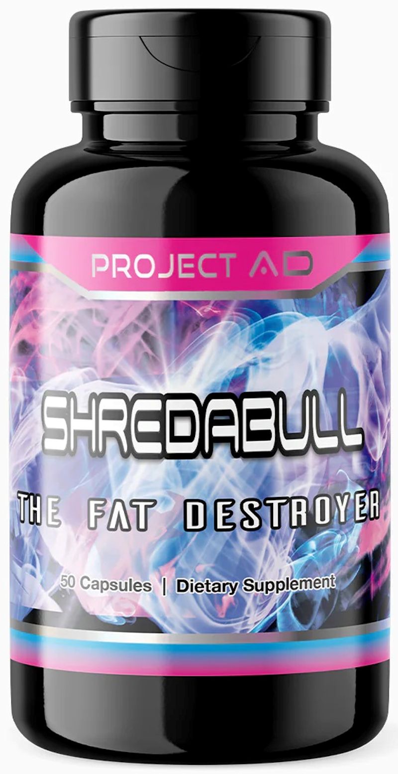 Project AD Shredabull Fat Burner 50 Capsules|Lowcostvitamin.com