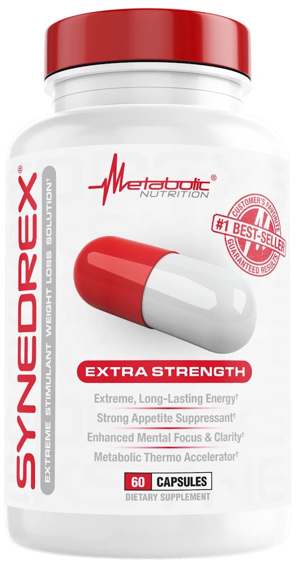 Metabolic Nutrition Synedrex Fat Burner 60 caps Free Leanx4|Lowcostvitamin.com