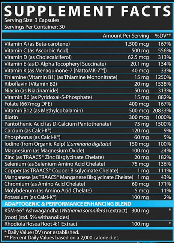 Nutrex Vitadapt Complete Multi|Lowcostvitamin.com|Multi Vitamin