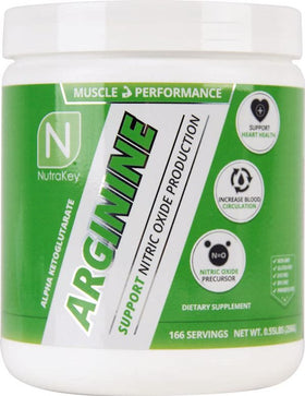 NutraKey Arginine 166 servings 250gms|Lowcostvitamin.com|Arginine