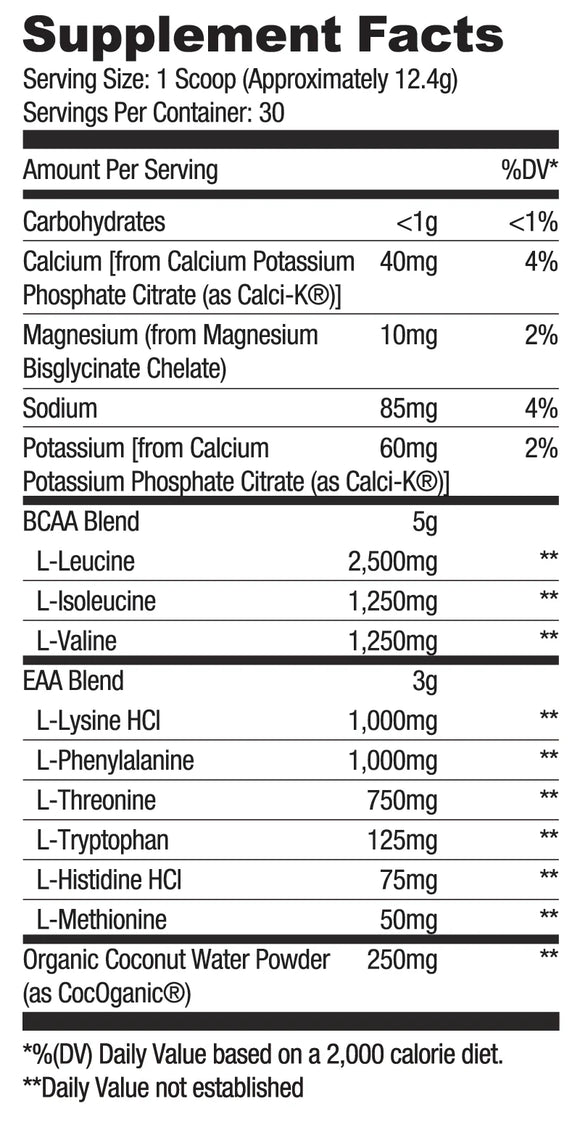 Ryse Supplements BCAA+EAA 30 servings|Lowcostvitamin.com|BCAA