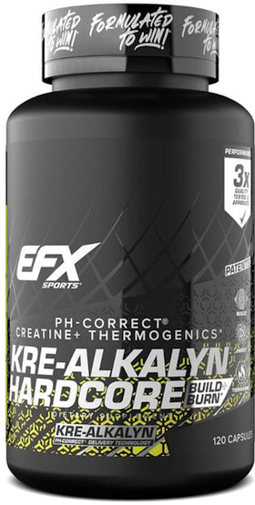 EFX Sports Kre-Alkalyn Hardcore 120 caps.|Lowcostvitamin.com|Creatine