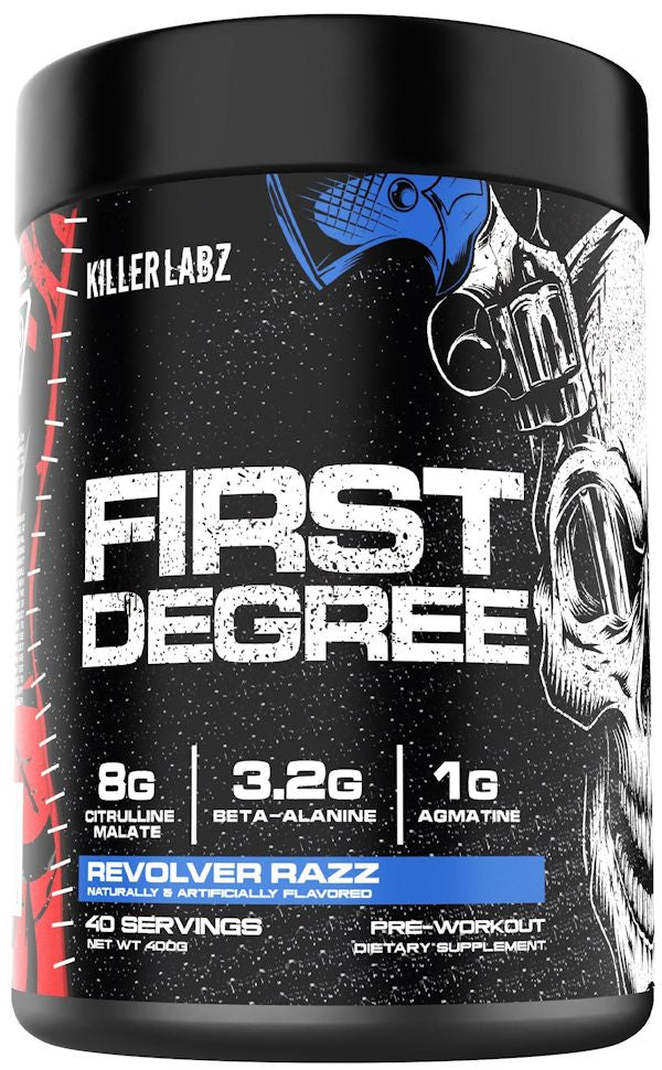 Killer Labz First Degree Pre-Workout 40 Servings|Lowcostvitamin.com