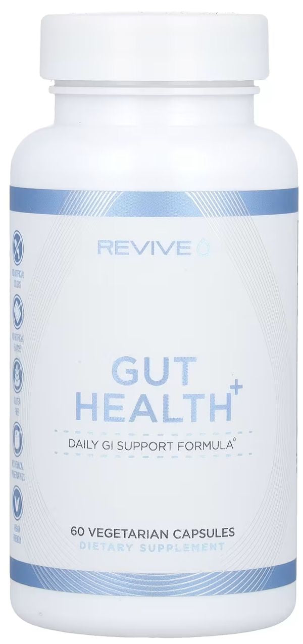 Revive Gut Health+ Daily GI Support Formula 60 Veg-Capsules|Lowcostvitamin.com