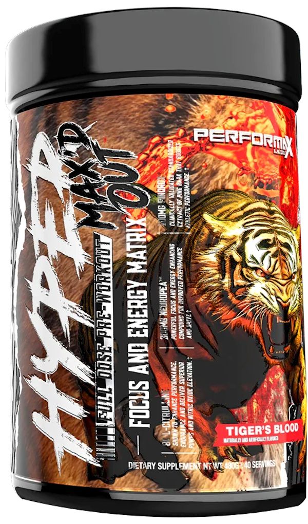 Performax Labs HyperMax'D Out Pre-Workout 40 ServingsLowcostvitamin.com