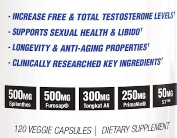 Serious Nutrition Solutions SNS Optimize-T 120 Caps