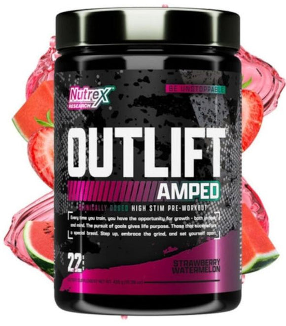 Nutrex Outlift Amped High-Stim Pre-Workout|Lowcostvitamin.com|Pre-Workout
