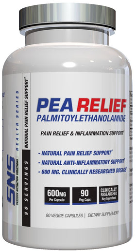 Serious Nutrition Solutions SNS PEA Relief 90 Veg Capsules|Lowcostvitamin.com|Joint Support