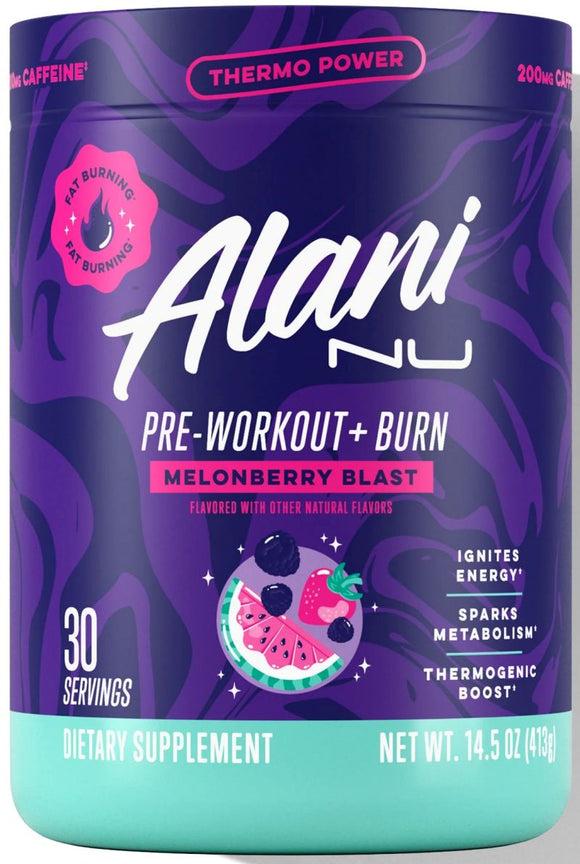 Alani Nu Pre-Workout+ Burn 30 Servings|Lowcostvitamin.com|Pre-Workout