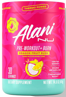 Alani Nu Pre-Workout+ Burn 30 Servings|Lowcostvitamin.com|Pre-Workout
