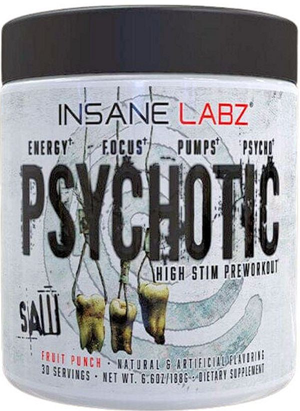 Insane Labz Psychotic SAW Pre-workout|Lowcostvitamin.com