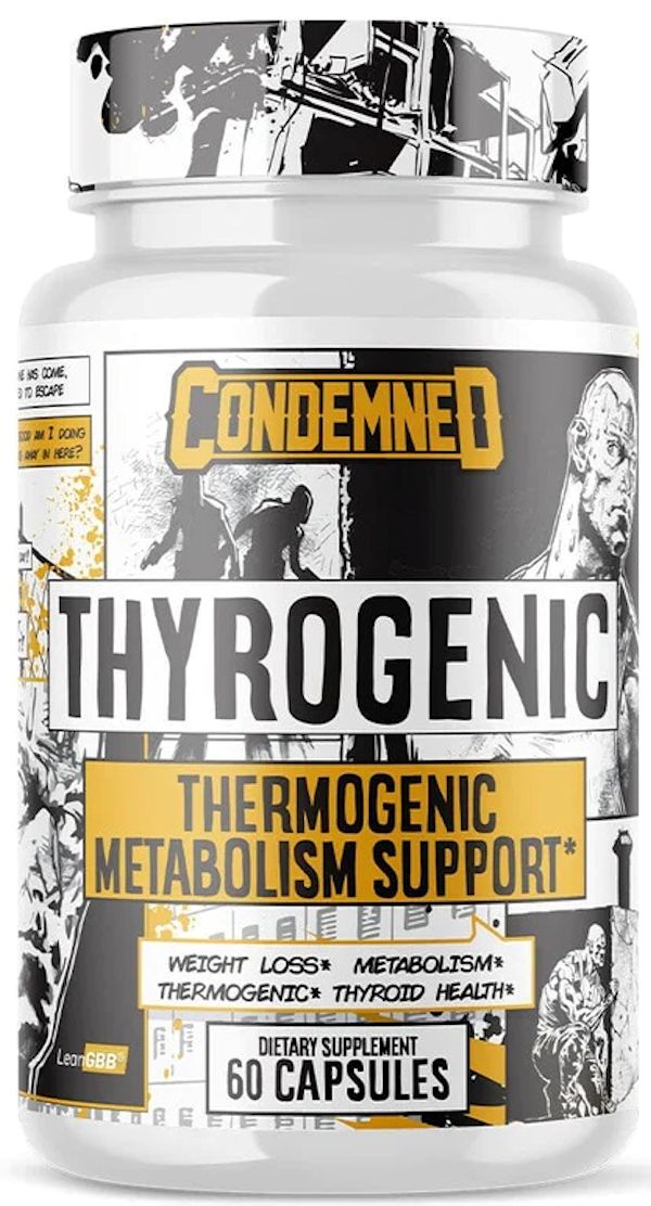Condemned Labz Thyrogenic Metabolism Support 60 Caps|Lowcostvitamin.com