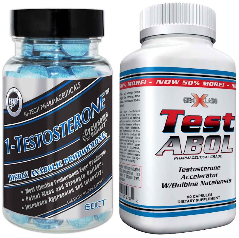Hi-Tech Pharmaceuticals 1-Testosterone with FREE TestABOLLowcostvitamin.com