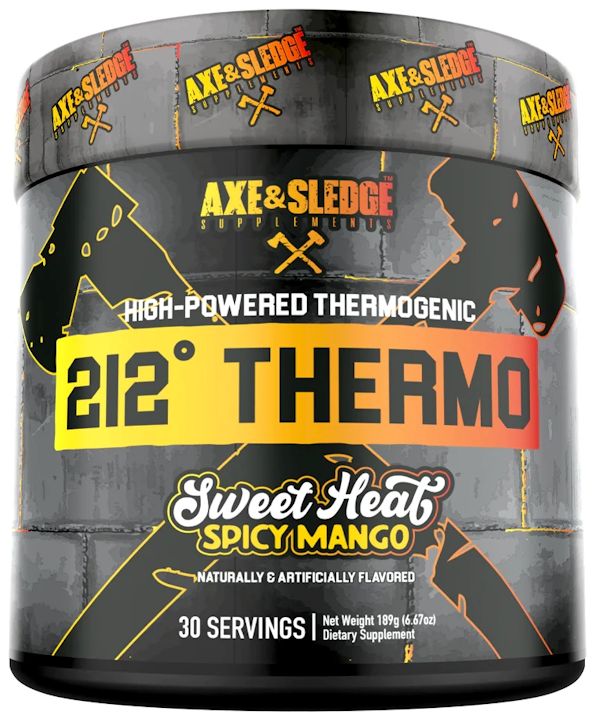 Axe & Sledge 212 Thermo High Powered Thermognic 30 Servings|Lowcostvitamin.com