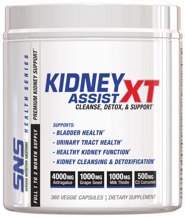 Serious Nutrition Solutions SNS Kidney Assist XT 360 caps|Lowcostvitamin.com
