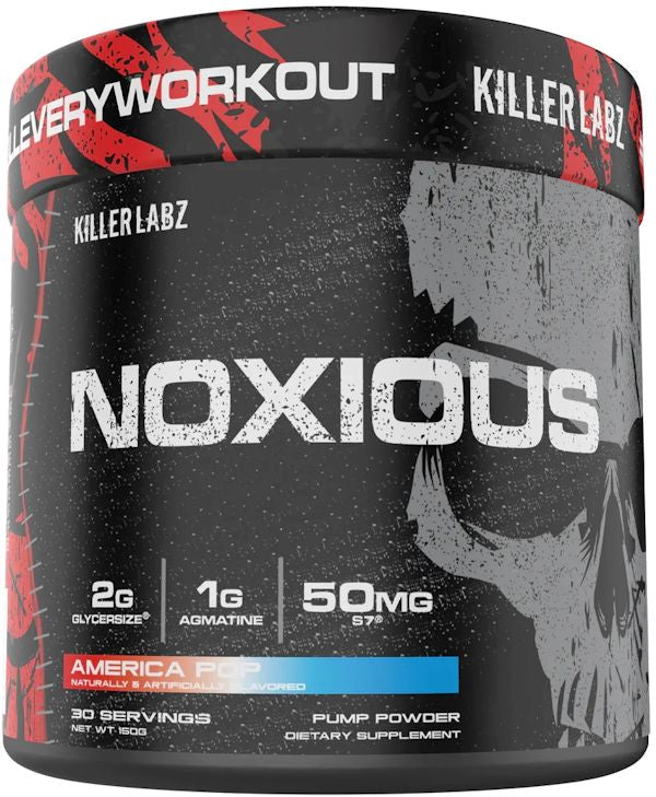 Killer Labz Noxious Muscle Pumps 30 servings|Lowcostvitamin.com
