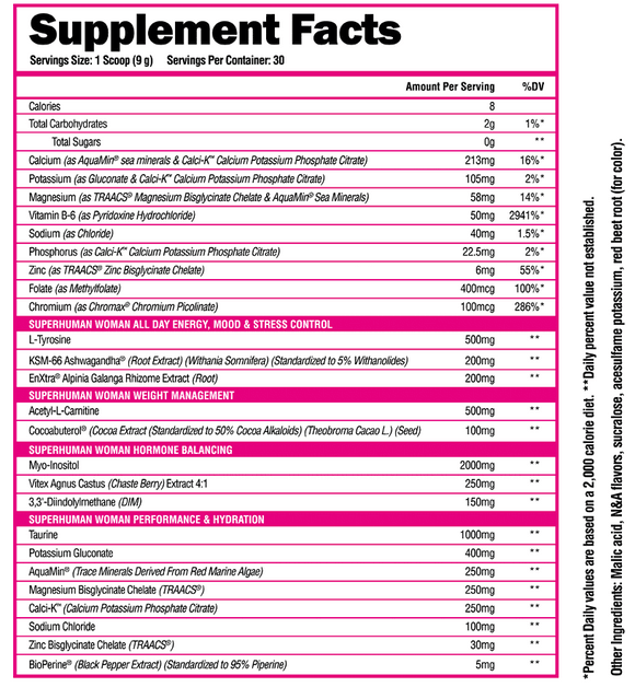 Alpha Lion SuperHuman Women 30 Servings|Lowcostvitamin.com|Women' Health