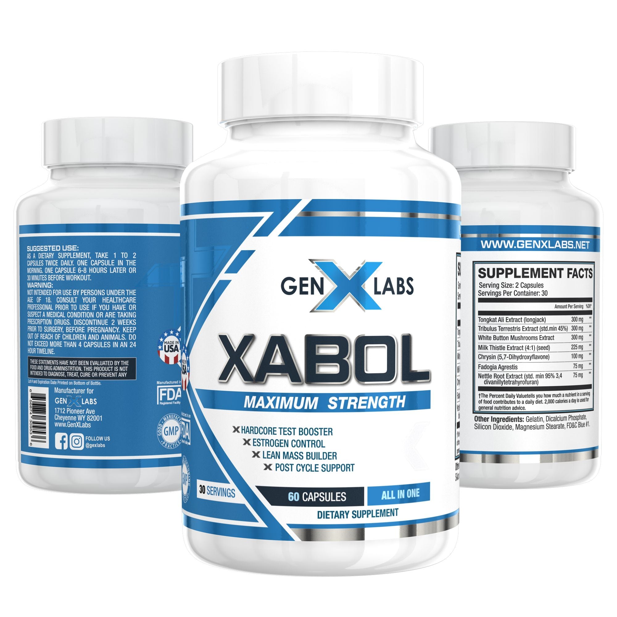 GenXLabs XABOL Maximum Strength Double |Lowcostvitamin.com