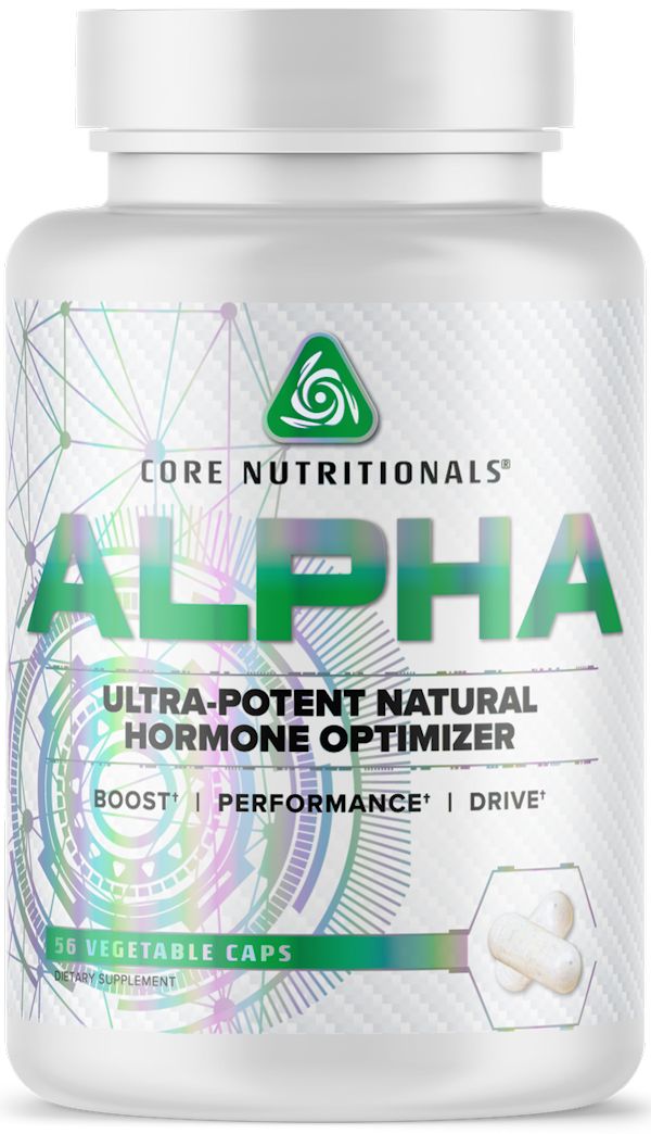 Core Nutritionals Alpha Ultra Natural Hormone Optimizer 56 CapsulesLowcostvitamin.com