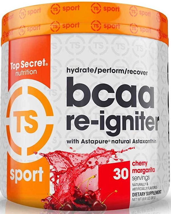 Top Secret Nutrition BCAA Re-Igniter 30 servings|Lowcostvitamin.com