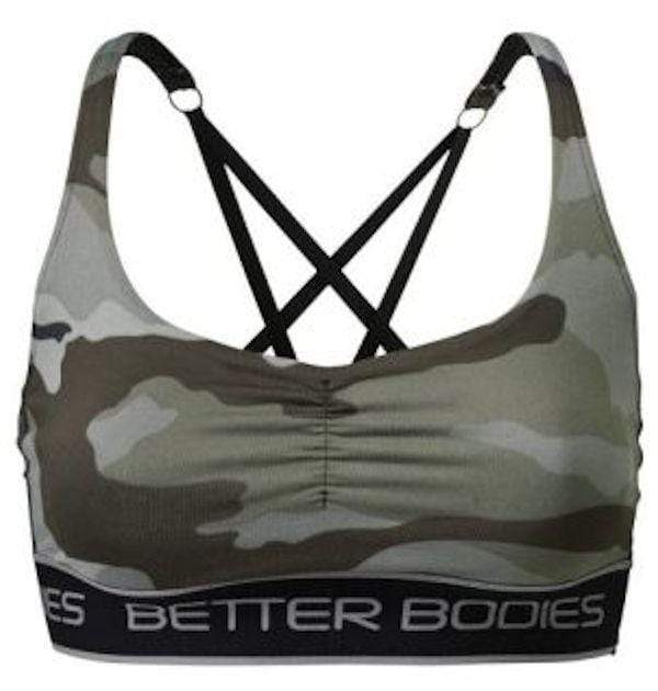 Better Bodies Athlete Short Top Green Camoprint (Discontinue Limited Supply)|Lowcostvitamin.com