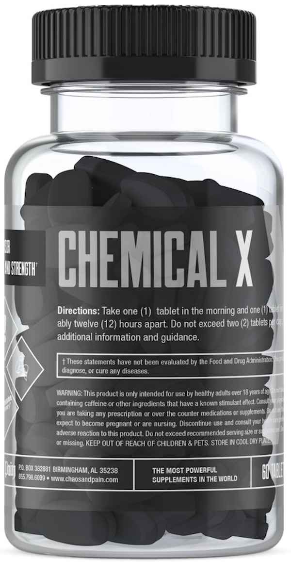 Chaos and Pain Chemical X|Lowcostvitamin.com