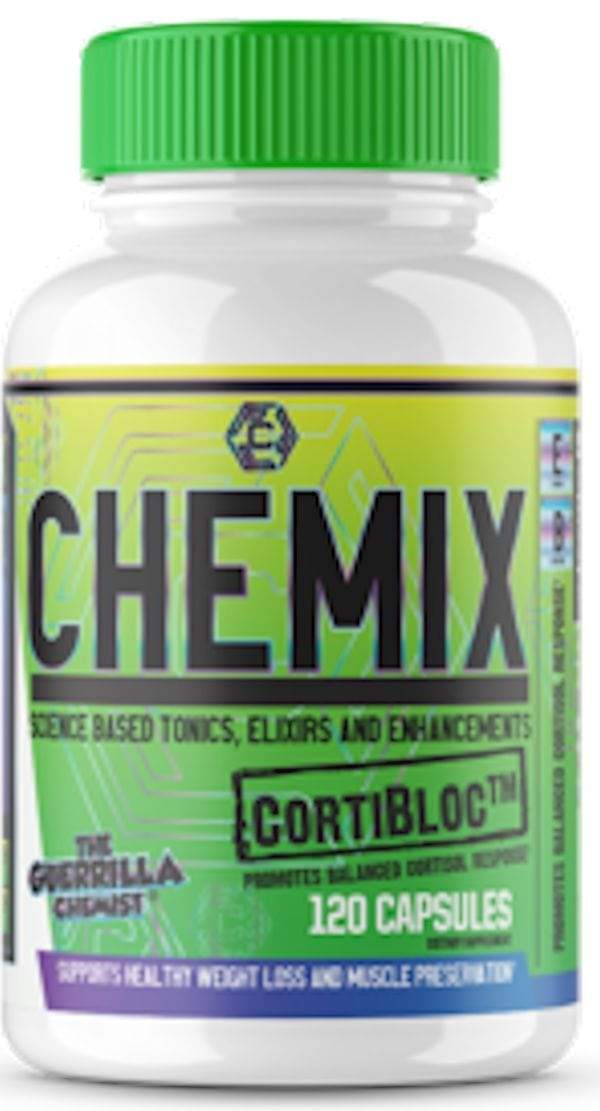 Chemix Cortibloc Manage Cortisol 120 caps|Lowcostvitamin.com