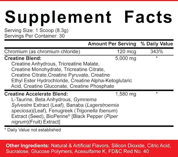5% Nutrition Crea-Ten 10 Different Creatine in 1|Lowcostvitamin.com