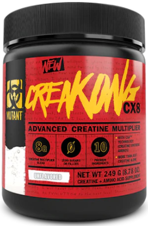 Mutant Creakong CX8 Pre-Workout|Lowcostvitamin.com