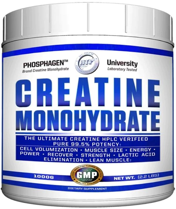 Hi-Tech Pharmaceuticals Creatine Monohydrate 1000g 200 servings|Lowcostvitamin.com