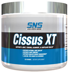 Serious Nutrition Solutions SNS Cissus XT Powder 120 Servings|Lowcostvitamin.com|Joint Support