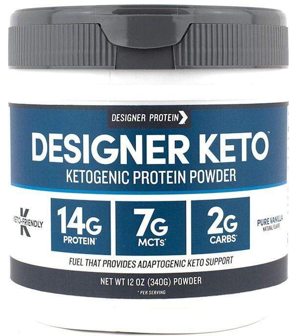 Designer Protein Keto Powder 12 oz|Lowcostvitamin.com