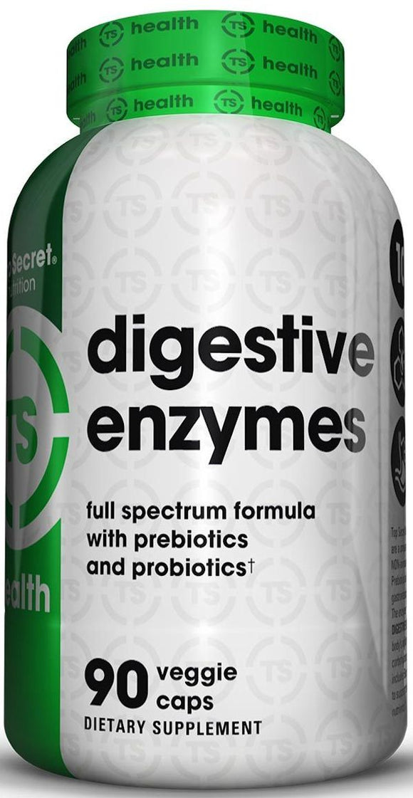 Top Secret Digestive Enzymes 90 VCaps|Lowcostvitamin.com|Digestion