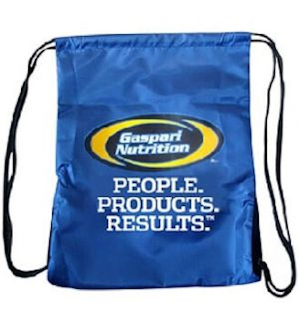 Gaspari Nutrition Drawstring Bag FREE with any Purchase (Code: Bag)|Lowcostvitamin.com