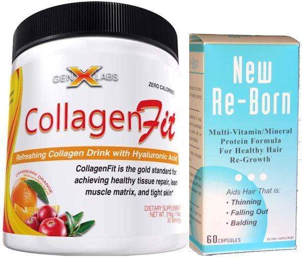 GenXLabs CollagenFit 30 servings With FREE Hair VitaminsLowcostvitamin.com