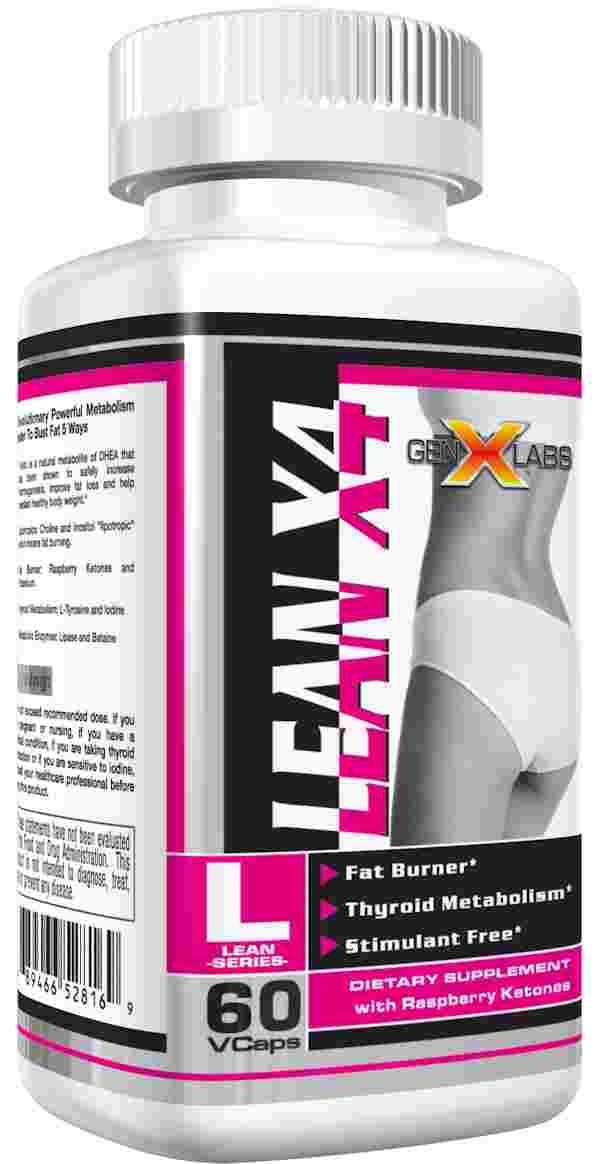 GenXLabs LeanX4 Stimulant-Free Fat BurnerLowcostvitamin.com