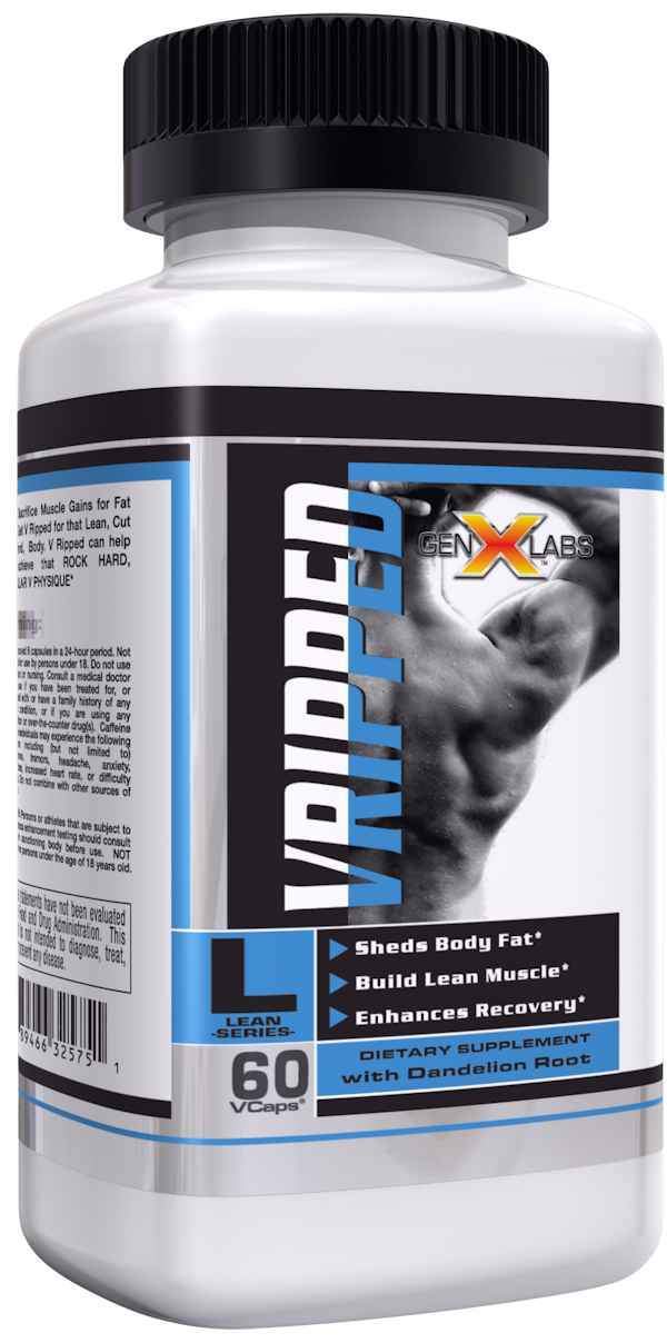 GenXLabs V-Ripped Cutting get abs lean muscle