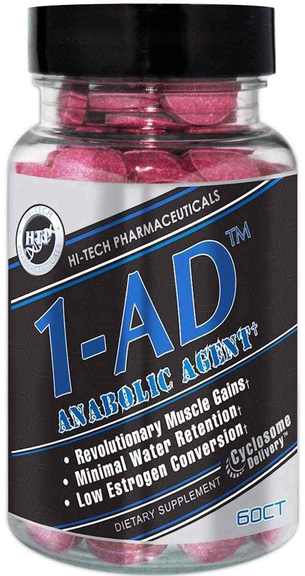 Hi-Tech Pharmaceuticals 1-AD Anabolic Agent 60 Tablets|Lowcostvitamin.com