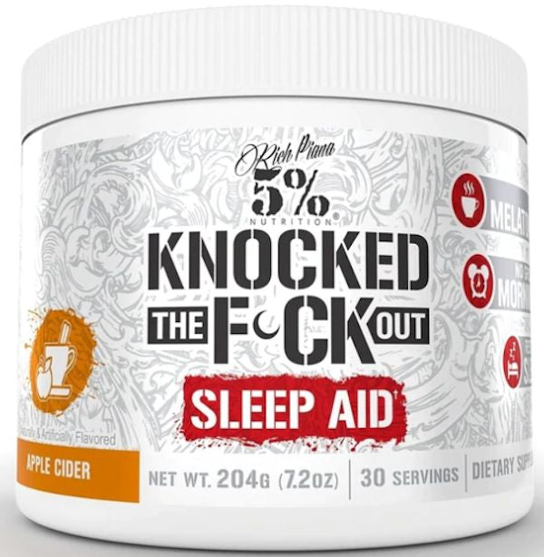 5% Nutrition Knocked The F*ck Out 30 Servings honey
