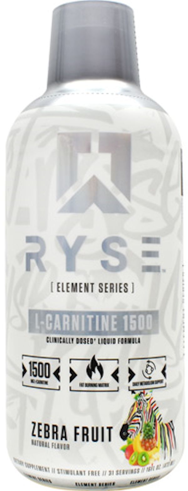 Ryse Supplements Liquid L-Carnitine 1500 31 servingsLowcostvitamin.com