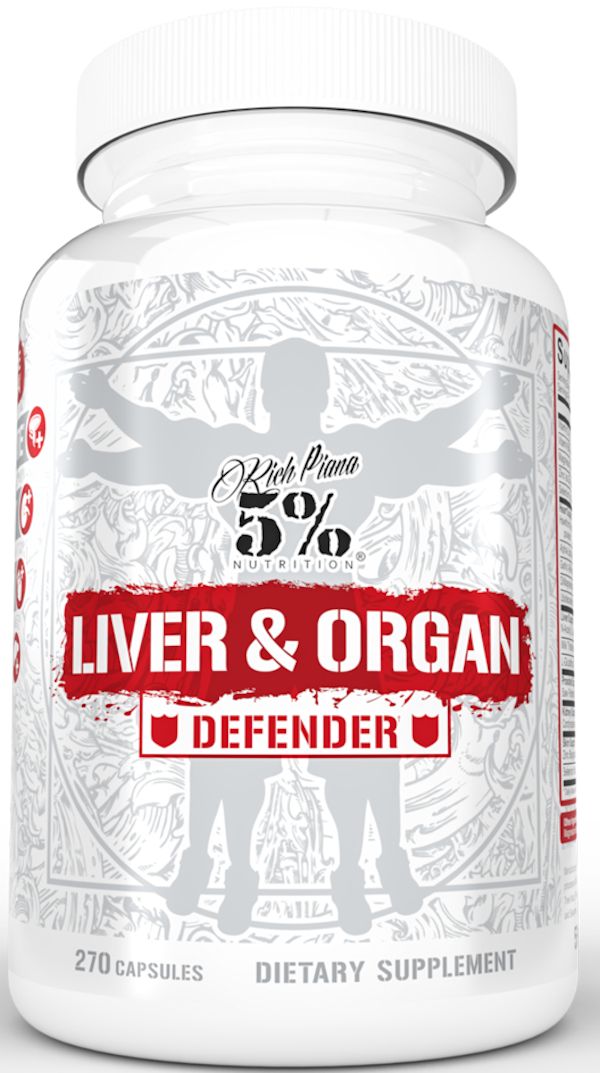5% Nutrition Liver & Organ Defender caps