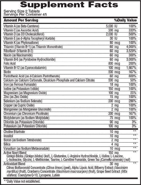 MET-Rx Active Woman Daily Multivitamin 90 tab|Lowcostvitamin.com|Multi Vitamin