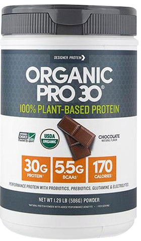 Designer Protein Organic Pro 30: Plant-Based|Lowcostvitamin.com|Protein
