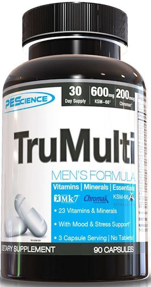 PEScience TruMulti Men's 90 Capsules|Lowcostvitamin.com
